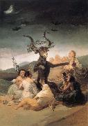 Francisco Goya L-Aquelarre Germany oil painting artist
